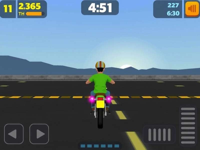 Rickshaw Blaze Run Bolt Gameplay Screenshot